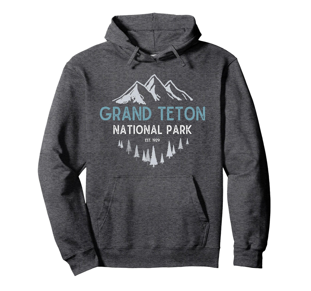Grand Teton National Park Est 1929 Hoodie - Trendy Graphic Men Women - T-Shirt, Sweatshirt, Hoodie