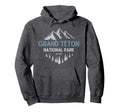 Grand Teton National Park Est 1929 Hoodie - Trendy Graphic Men Women - T-Shirt, Sweatshirt, Hoodie