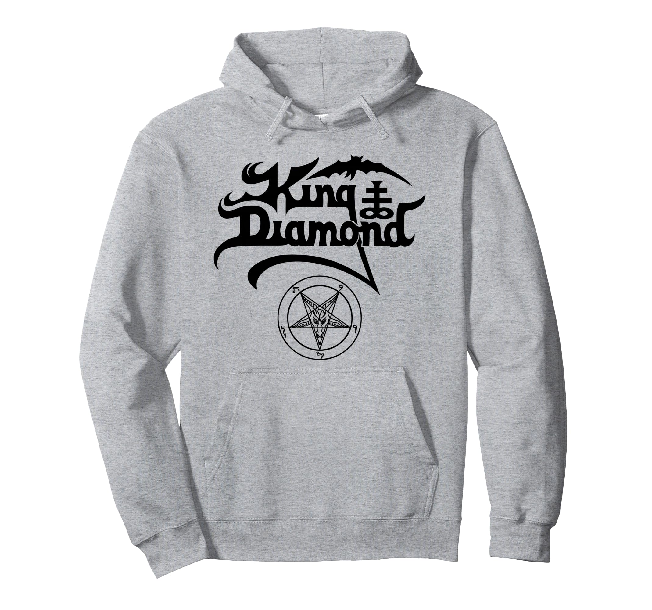 King Diamond Logo Hoodie - Fun Novelty Design Men Women - T-Shirt, Sweatshirt, Hoodie