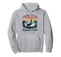 Grand Teton National Park Mountain Hoodie - Trendy Graphic Men Women - T-Shirt, Sweatshirt, Hoodie