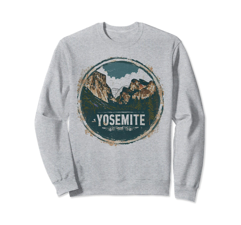 Yosemite Us National Park Sweatshirt - Streetwear Style Men Women - T-Shirt, Sweatshirt, Hoodie