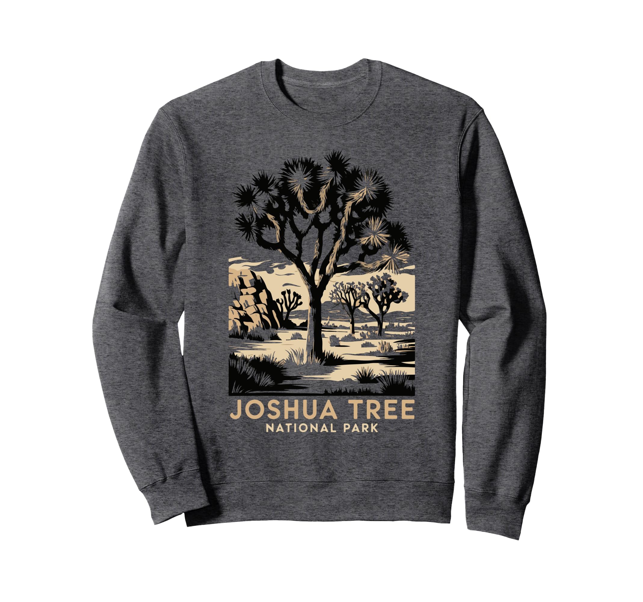 Joshua Tree National Park Art California Sweatshirt - Unique Graphic Unisex - T-Shirt, Sweatshirt, Hoodie