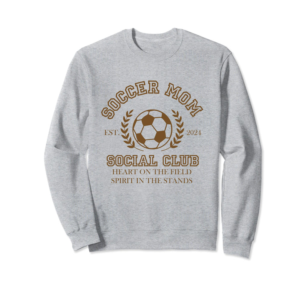 Soccer Mom Social Club T-Shirt - Casual Everyday Wear Men Women - T-Shirt, Sweatshirt, Hoodie