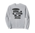 Funny Soccer Senior Mom 2026 Sweatshirt - Custom Art Print Men Women - T-Shirt, Sweatshirt, Hoodie