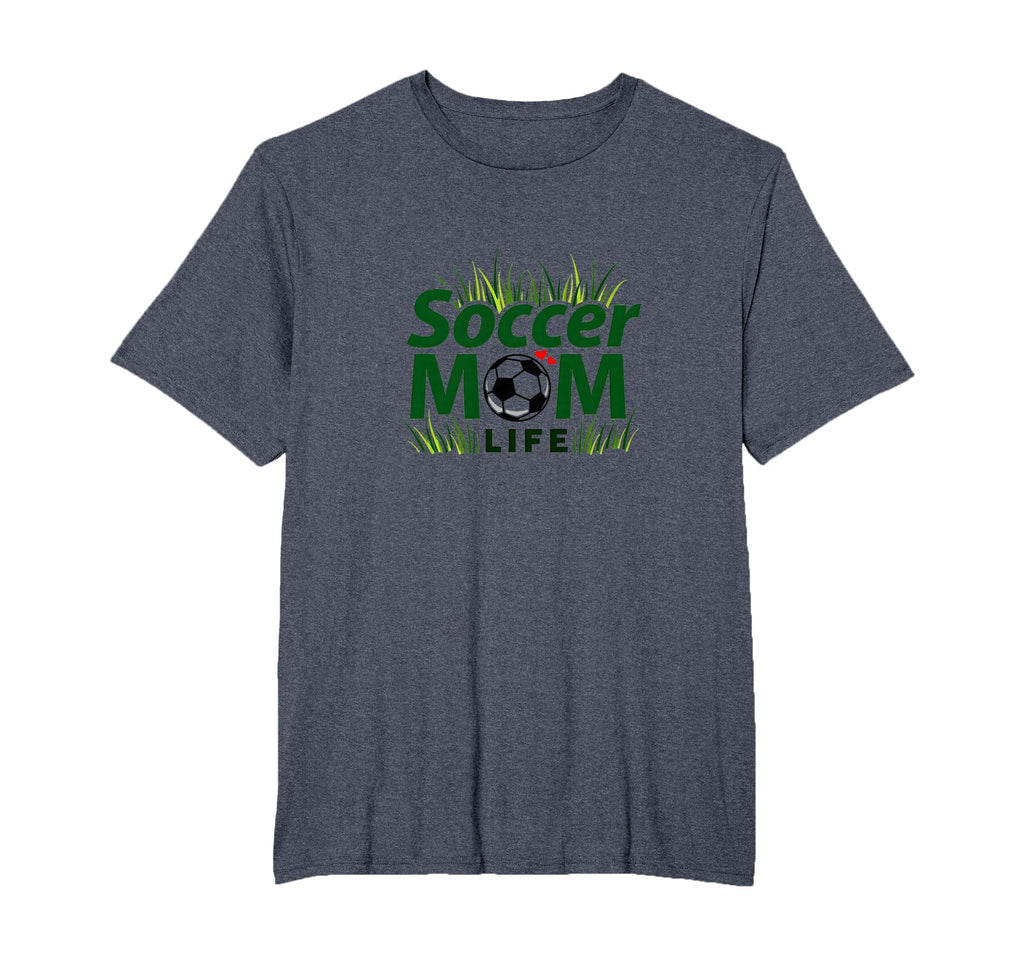 Soccer Mom Life Proud Parent Sideline T-Shirt - Novelty Apparel for Adults - T-Shirt, Sweatshirt, Hoodie