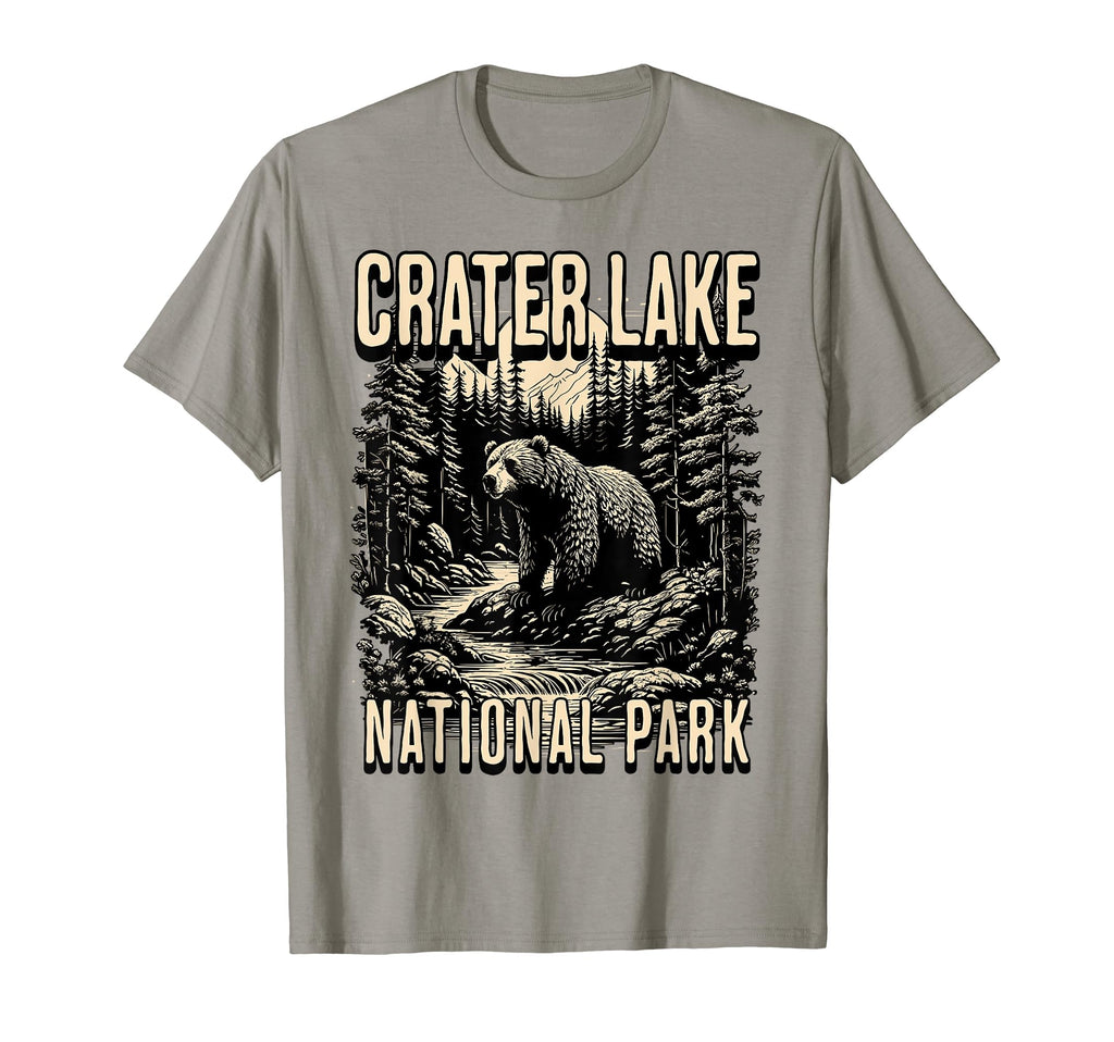 Crater Lake National Park Oregon Usa Hoodie - Aesthetic Graphic for Adults - T-Shirt, Sweatshirt, Hoodie