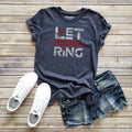 Let Freedom Ring America Sizes XS-2XL - Adult & Kids T-Shirts, Sweatshirts & Hoodies apparel design preview 1