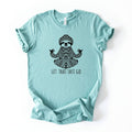 Let That Shit Go Sloth Yoga Graphic 045 - Adult & Kids T-Shirts, Sweatshirts & Hoodies apparel design preview 1