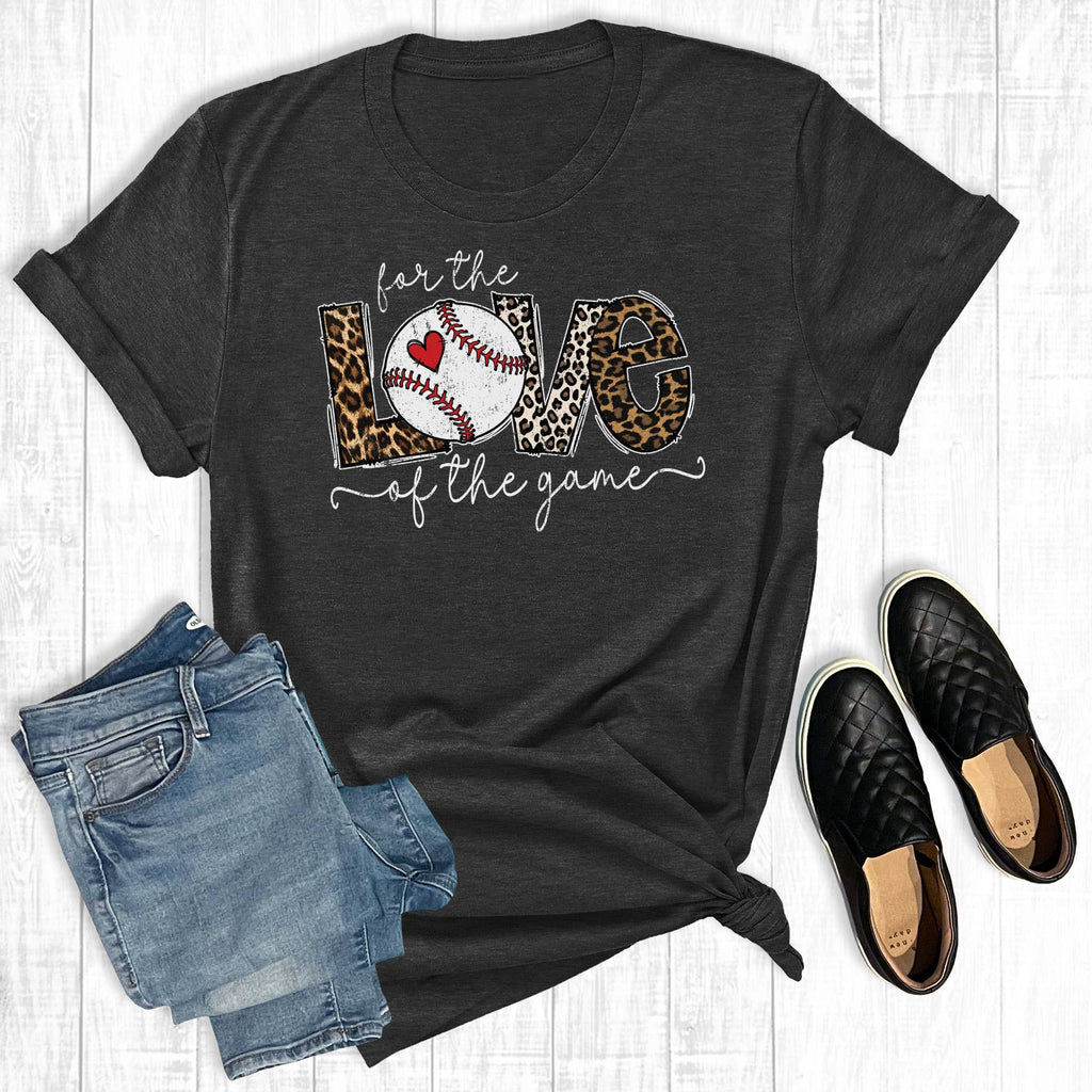 For the Love of Game Baseball Graphic - Adult & Kids T-Shirts, Sweatshirts & Hoodies apparel design preview 1