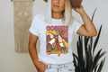 Cosmic Cowgirl - Adult & Kids T-Shirts, Sweatshirts & Hoodies apparel design preview 1