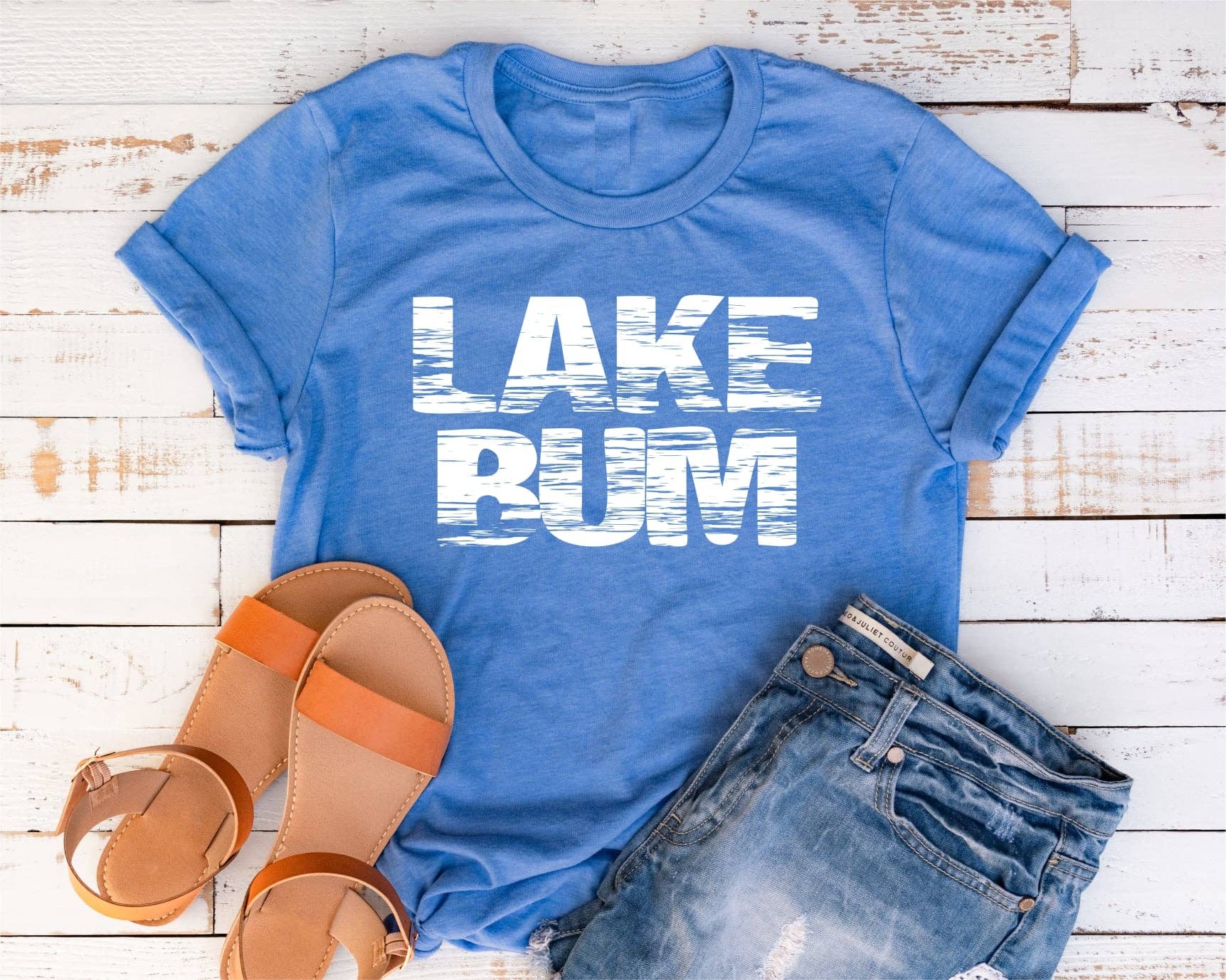 Lake Bum Columbia Blue Bella Summer Life Graphic - Adult & Kids T-Shirts, Sweatshirts & Hoodies apparel design preview 1