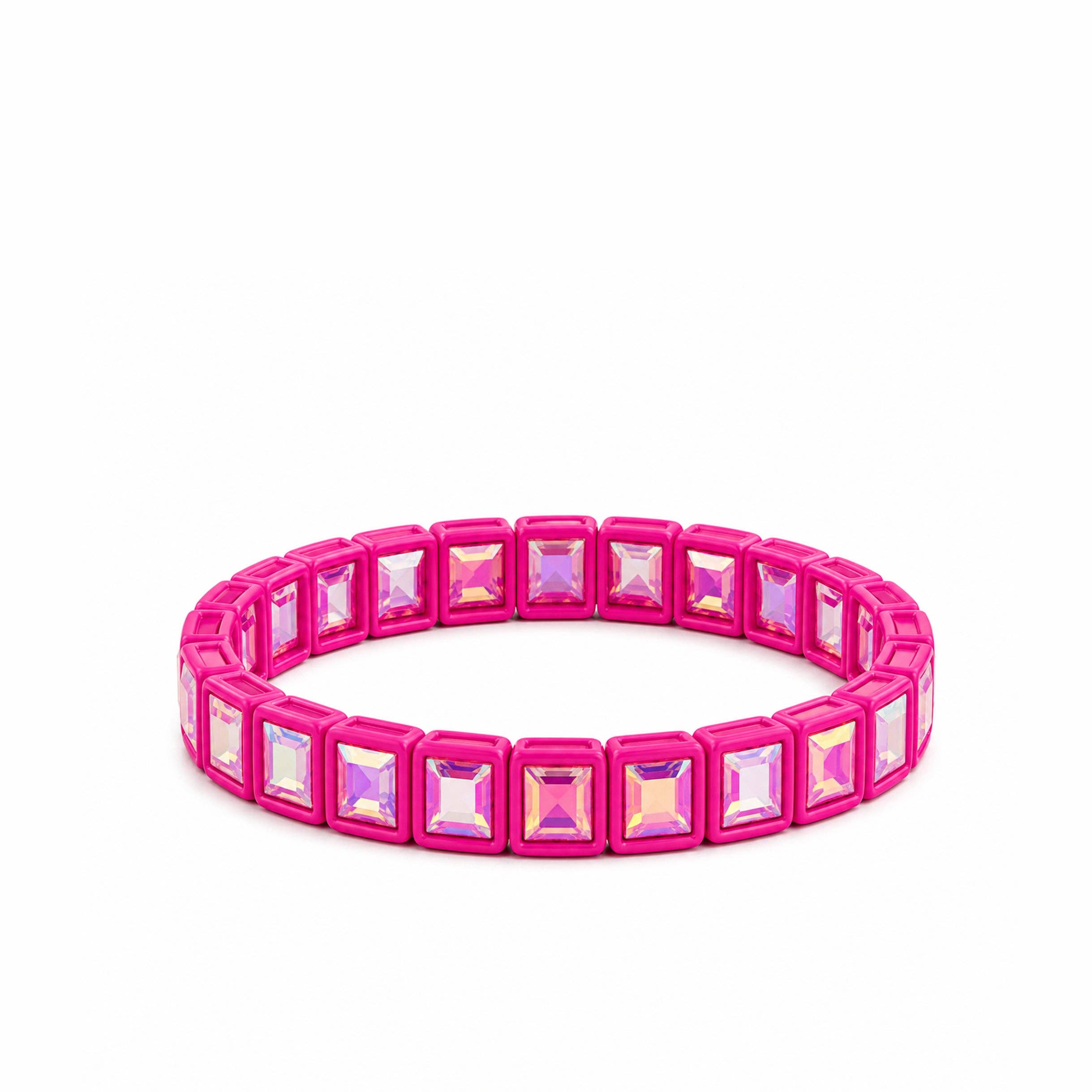 BR-RS-1002 Hot Pink Rhinestone Bracelet - Adult & Kids T-Shirts, Sweatshirts & Hoodies apparel design preview 1