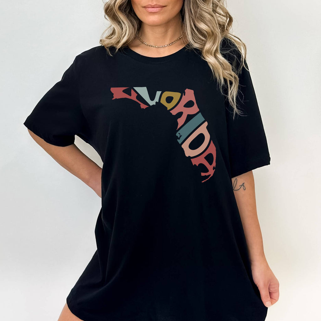 State Shape Graphic Choose Black or White - Adult & Kids T-Shirts, Sweatshirts & Hoodies apparel design preview 1