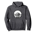 Half Dome Yosemite National Park Simple Hoodie - Graphic Print Unisex - T-Shirt, Sweatshirt, Hoodie