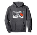 Distressed Half Dome Sun Badge Yosemite Hoodie - Trendy Graphic Men Women - T-Shirt, Sweatshirt, Hoodie