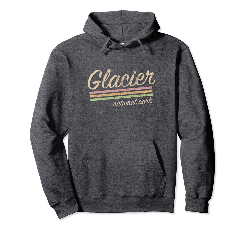 Glacier National Park Hoodie - Fun Novelty Design Men Women - T-Shirt, Sweatshirt, Hoodie