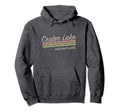 Crater Lake National Park Hoodie - Minimalist Print Men Women - T-Shirt, Sweatshirt, Hoodie