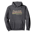 Sequoia National Park Hoodie - Minimalist Print for Adults - T-Shirt, Sweatshirt, Hoodie