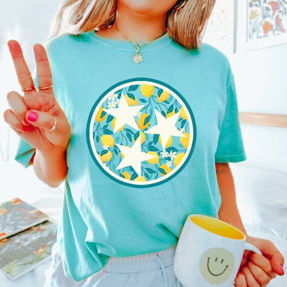 Lemon Tri-Star Premium - Adult & Kids T-Shirts, Sweatshirts & Hoodies apparel design preview 1