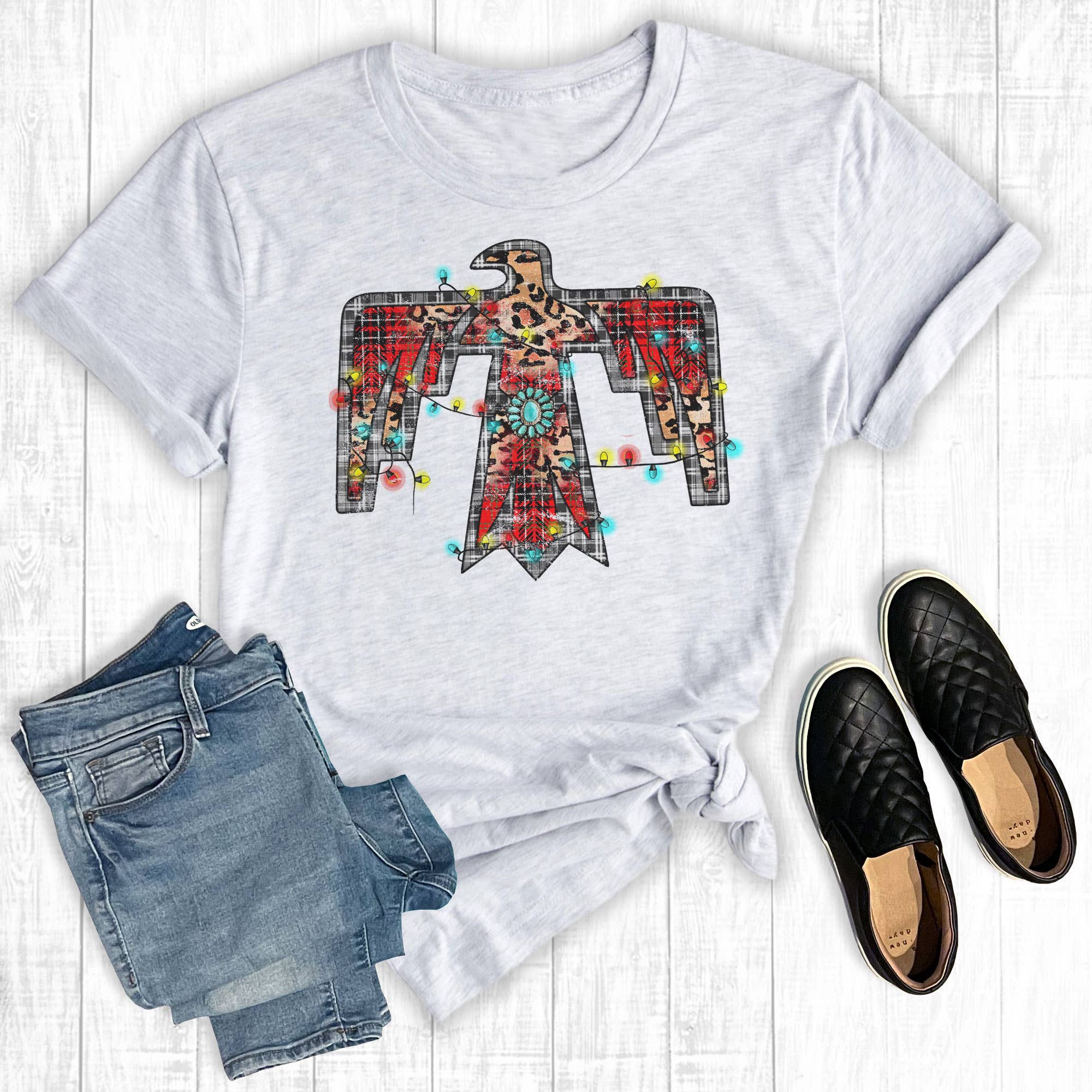 Christmas Thunderbird - Adult & Kids T-Shirts, Sweatshirts & Hoodies apparel design preview 1