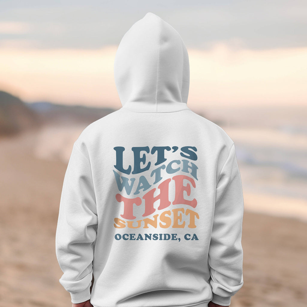Customizable Let's Watch the Sunset S-2XL - Adult & Kids T-Shirts, Sweatshirts & Hoodies apparel design preview 1