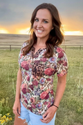 Wild Vintage Floral Top - Adult & Kids T-Shirts, Sweatshirts & Hoodies apparel design preview 1