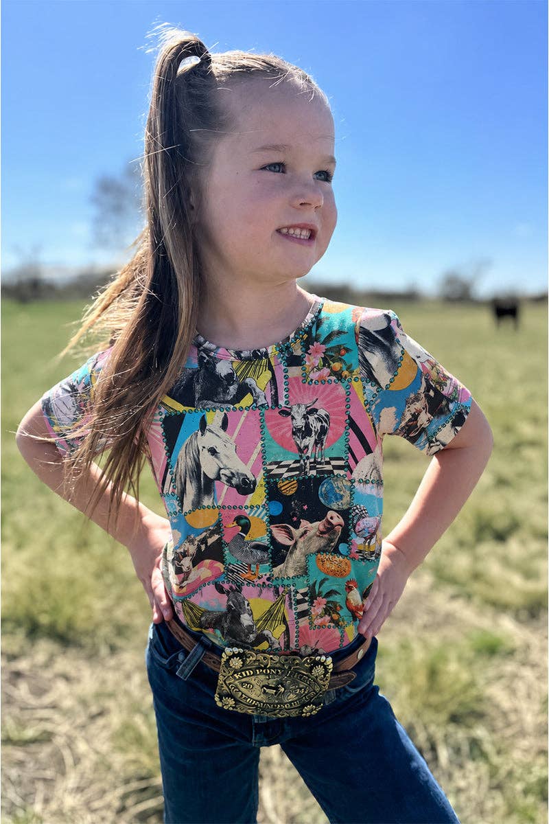 Mini Rowdy Ranch Top - Adult & Kids T-Shirts, Sweatshirts & Hoodies apparel design preview 1