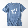 Lake Day Garment Dyed Summer Graphic - Adult & Kids T-Shirts, Sweatshirts & Hoodies apparel design preview 1