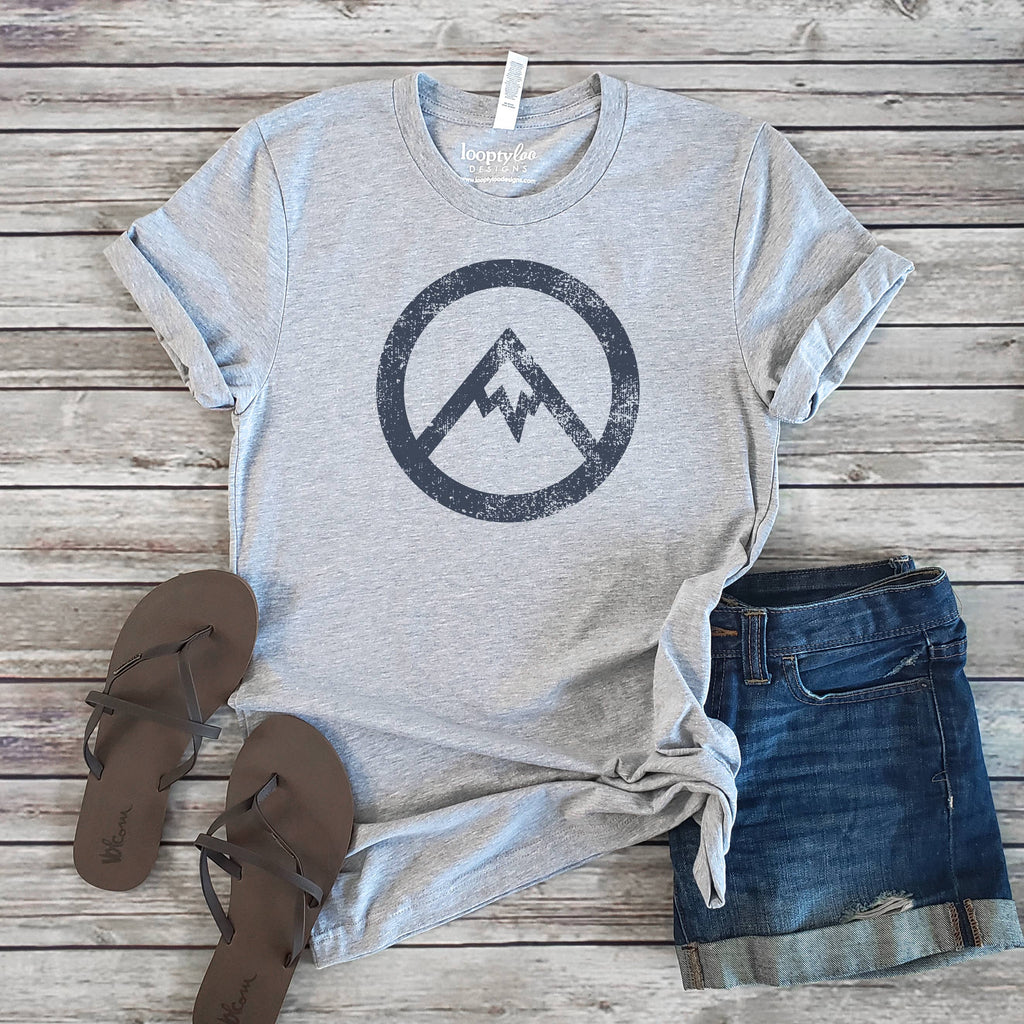 Minimalist Mountain Outdoor Sizes XS-2XL - Adult & Kids T-Shirts, Sweatshirts & Hoodies apparel design preview 1