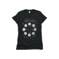 Moon Phases Graphic Charcoal 24pk - Adult & Kids T-Shirts, Sweatshirts & Hoodies apparel design preview 1