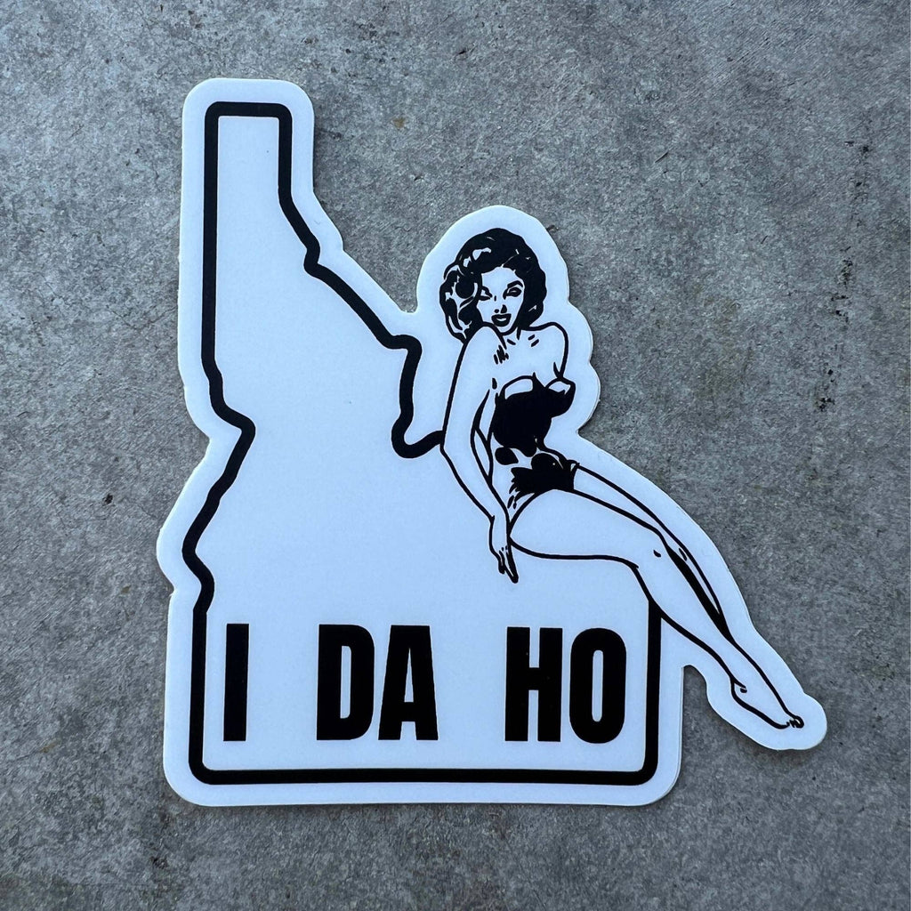 I Da Ho Sticker - Adult & Kids T-Shirts, Sweatshirts & Hoodies apparel design preview 1