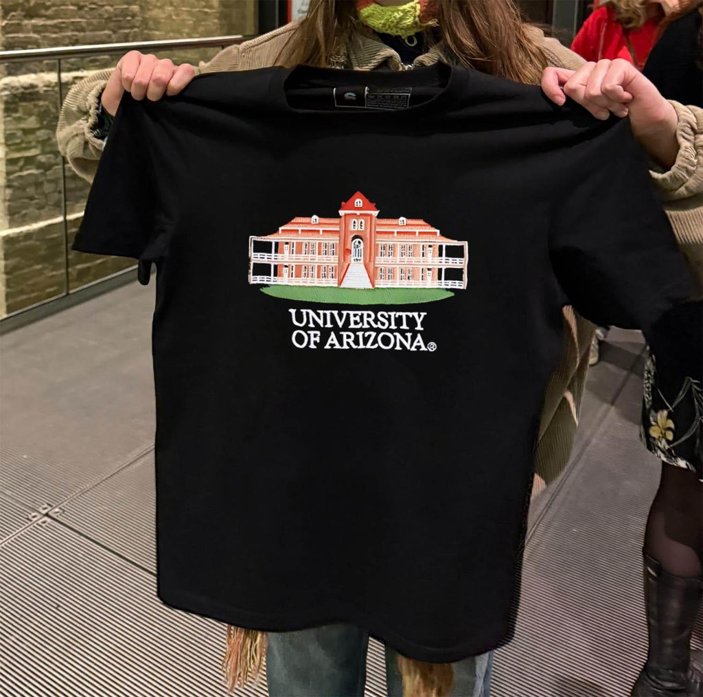 University of Arizona Old Main Building Graphic - Adult & Kids T-Shirts, Sweatshirts & Hoodies apparel design preview 2