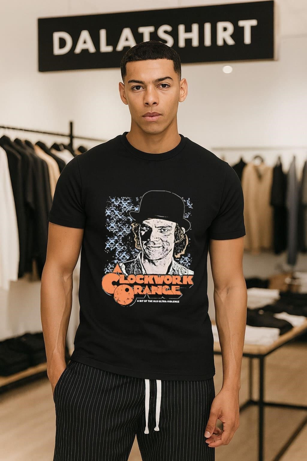 A Clockwork Orange Alex DeLarge Ultra-Violence - Adult & Kids T-Shirts, Sweatshirts & Hoodies apparel design preview 1