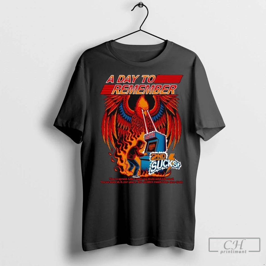 A Day To Remember 2nd Sucks - Adult & Kids T-Shirts, Sweatshirts & Hoodies apparel design preview 1