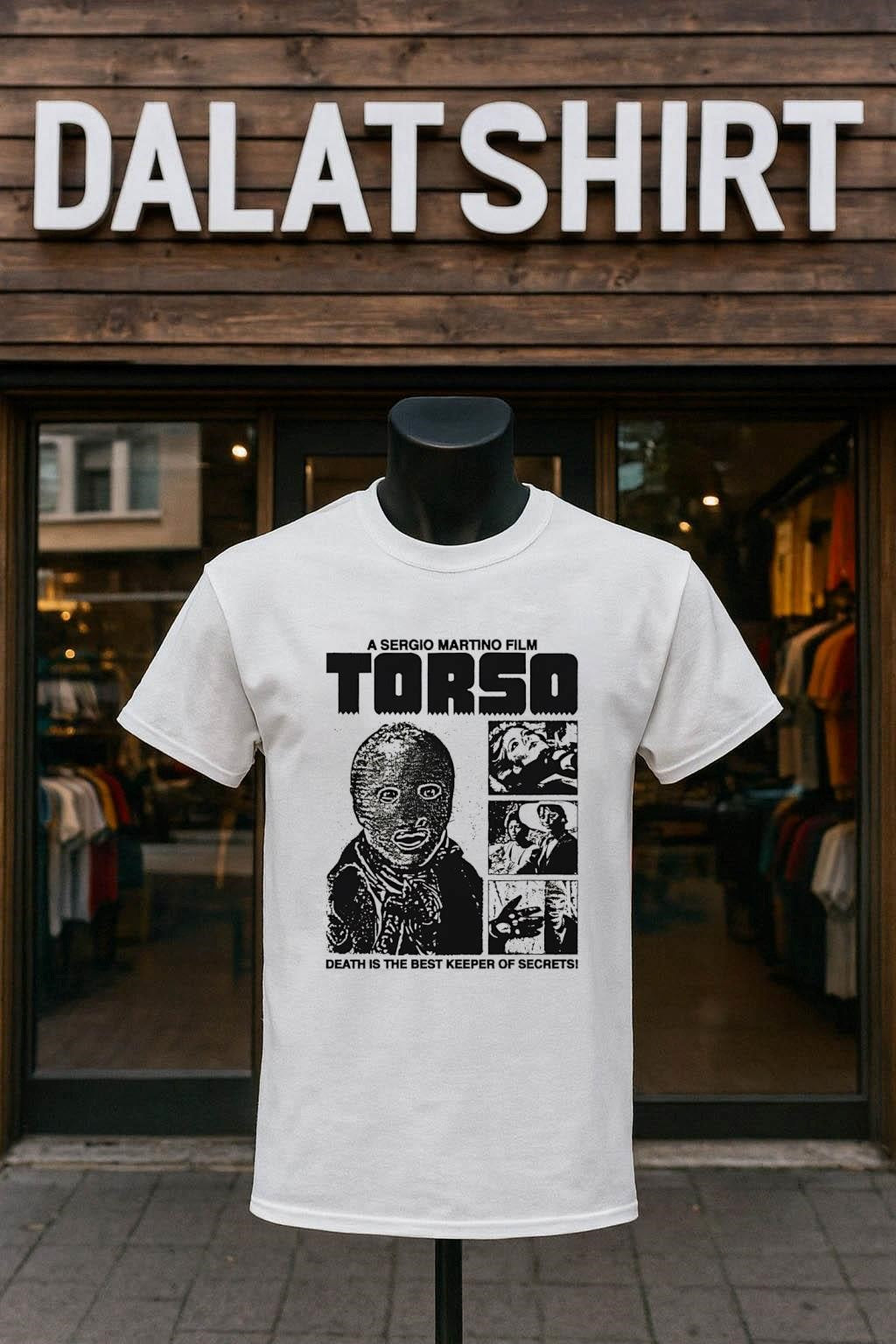 A Sergio Martino Film Torso Death Best Keeper Secrets - Adult & Kids T-Shirts, Sweatshirts & Hoodies apparel design preview 1
