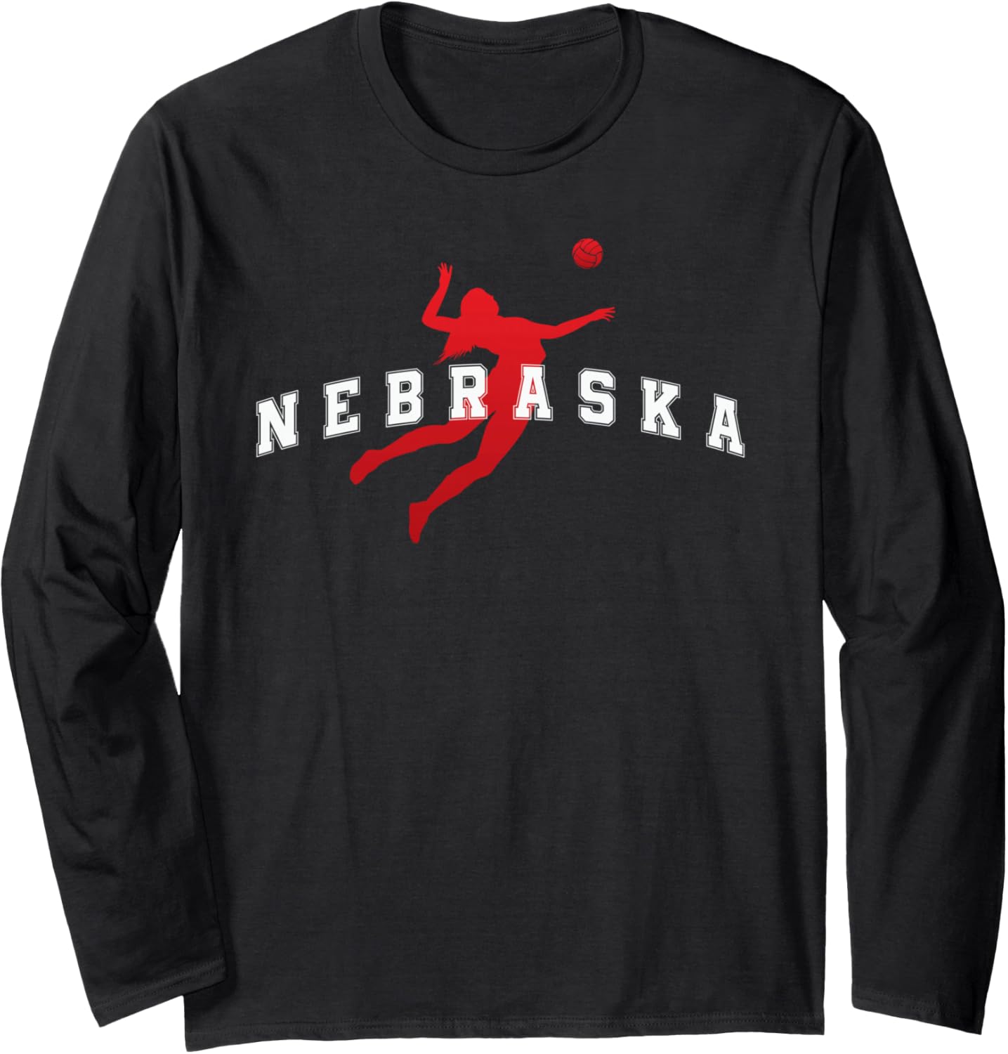 Nebraska Volleyball Red Team Player TShirt Unique Merch