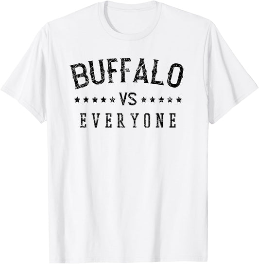 Distressed Buffalo Vs Everyone Buffalo Tee Premium Apparel