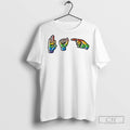 Asl Fag Lgbt Flag Ornaments - Adult & Kids T-Shirts, Sweatshirts & Hoodies apparel design preview 1