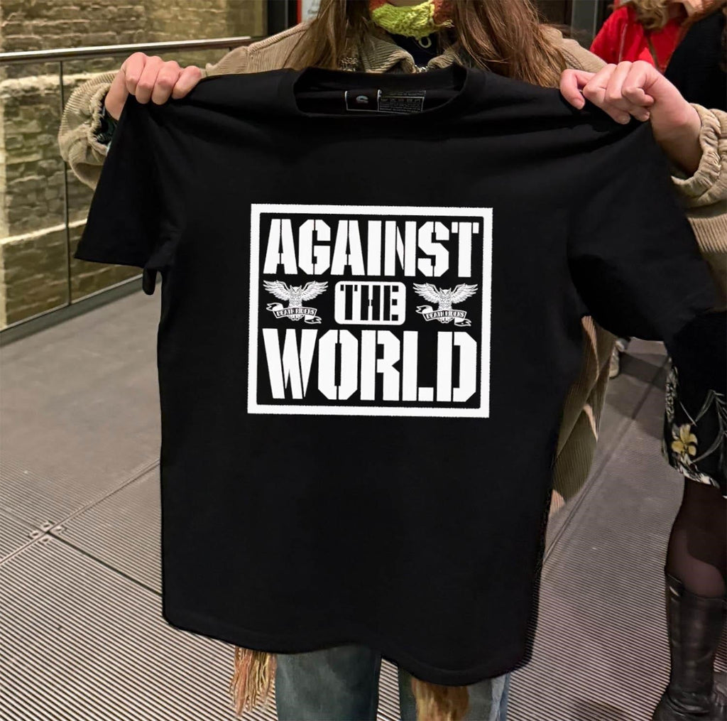Against The World Death Riders Owls AEW Logo - Adult & Kids T-Shirts, Sweatshirts & Hoodies apparel design preview 2