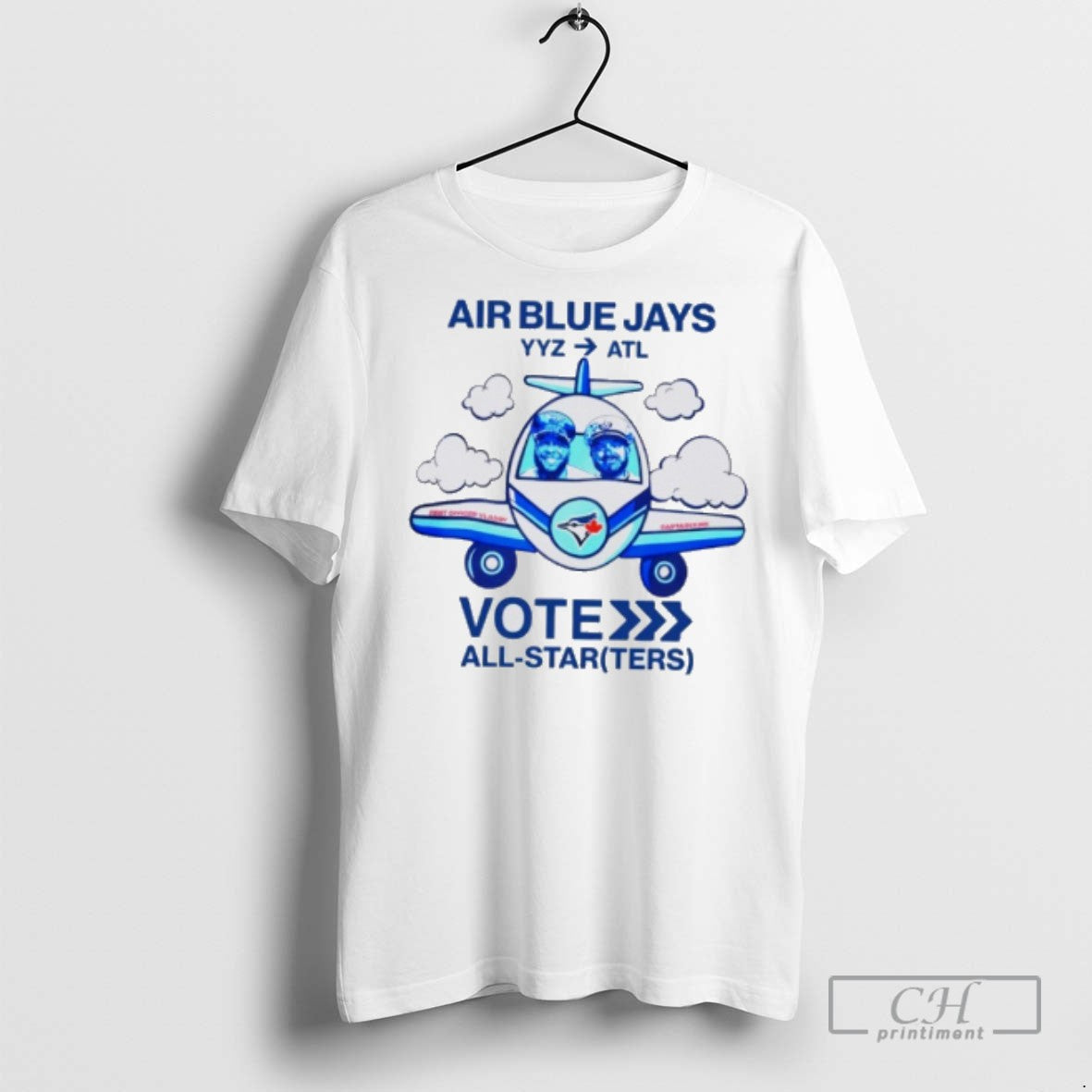 Air Blue Jays Yyz Atl Bote All Star - Adult & Kids T-Shirts, Sweatshirts & Hoodies apparel design preview 1
