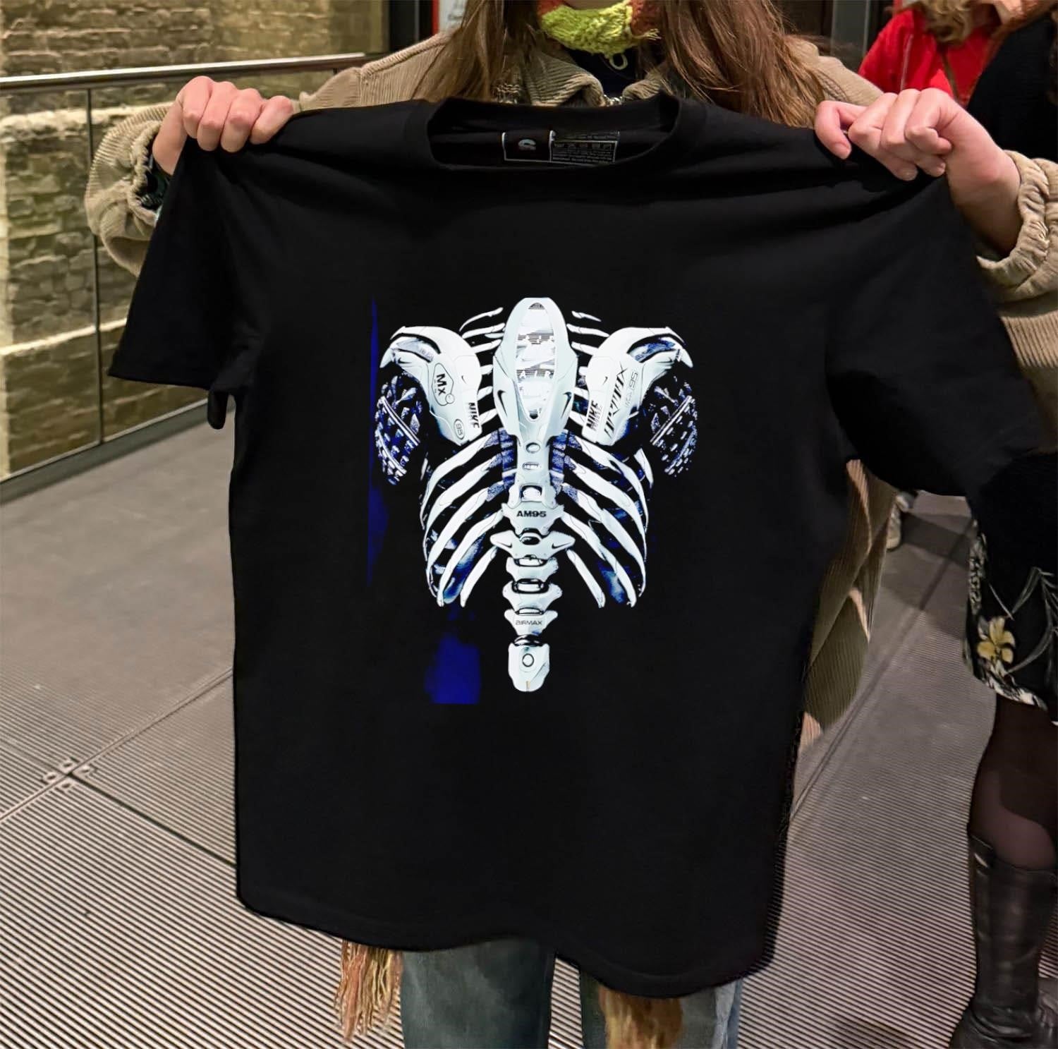 Air Mx 95 Max AM95 Skeleton - Adult & Kids T-Shirts, Sweatshirts & Hoodies apparel design preview 2
