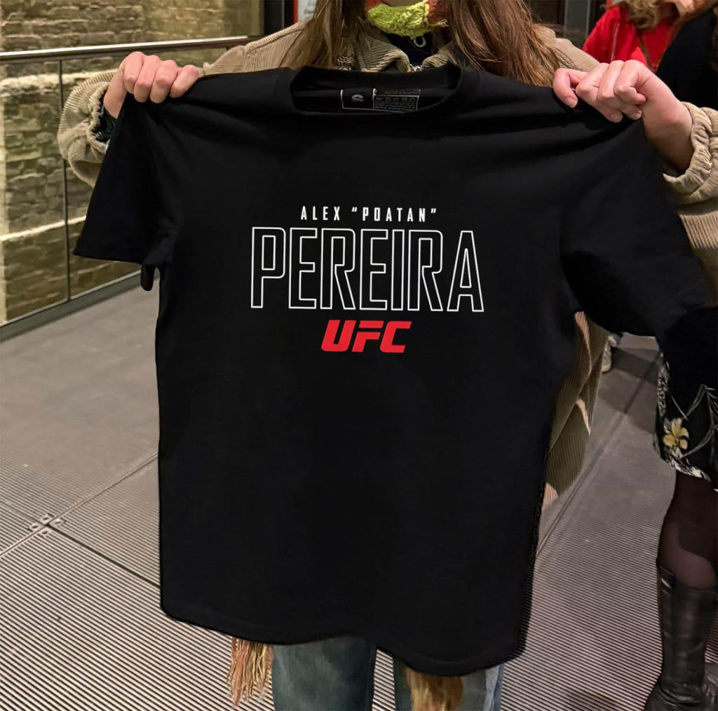 Alex Poatan Pereira UFC Mixed Martial Arts champions - Adult & Kids T-Shirts, Sweatshirts & Hoodies apparel design preview 2