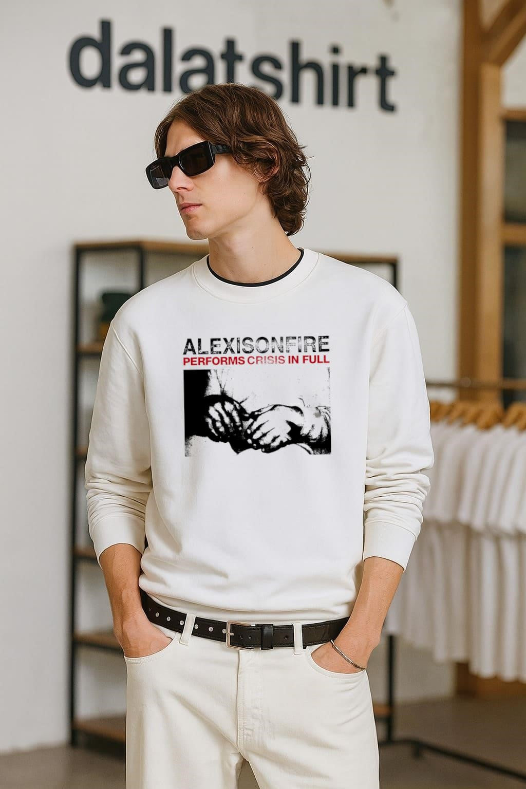 Alexisonfire Performs Crisis In Full Post-Hardcore - Adult & Kids T-Shirts, Sweatshirts & Hoodies apparel design preview 2