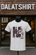 All He Does Is Win Alex Karaban UConn Huskies - Adult & Kids T-Shirts, Sweatshirts & Hoodies apparel design preview 1