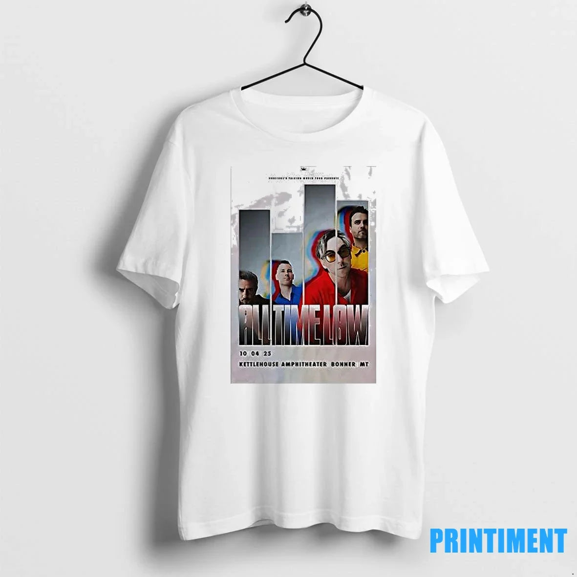 All Time Low 10 4 2025 Kettlehouse Amphitheater - Adult & Kids T-Shirts, Sweatshirts & Hoodies apparel design preview 1