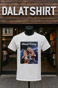 Almost Friday Happy Girl Woman in Stadium - Adult & Kids T-Shirts, Sweatshirts & Hoodies apparel design preview 1