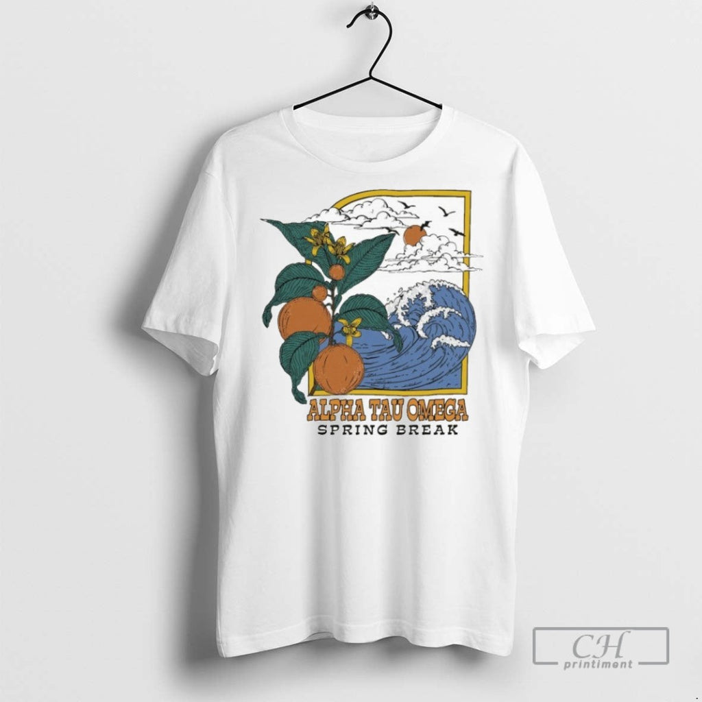 Alpha Tau Omega Spring Break - Adult & Kids T-Shirts, Sweatshirts & Hoodies apparel design preview 1