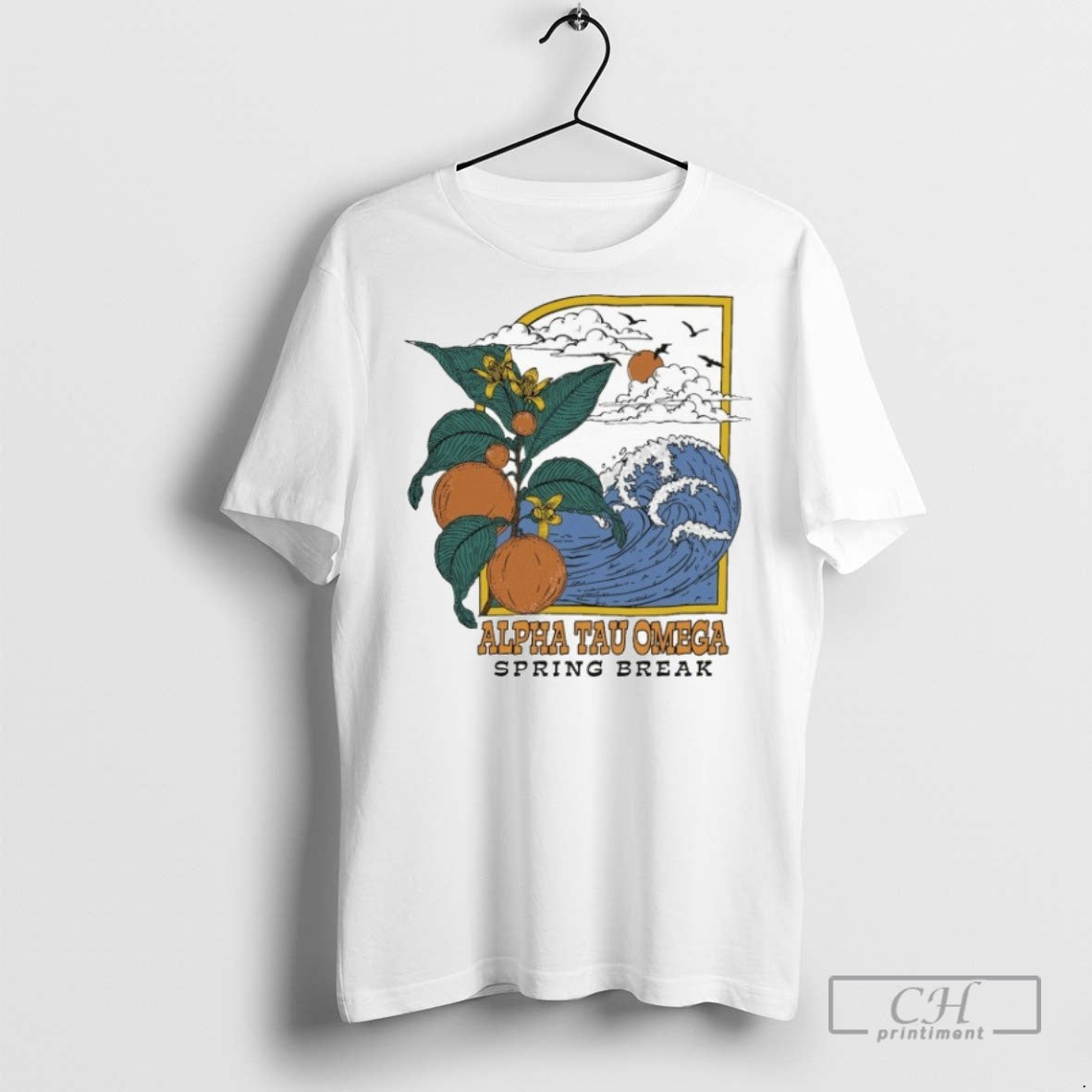 Alpha Tau Omega Spring Break - Adult & Kids T-Shirts, Sweatshirts & Hoodies apparel design preview 1