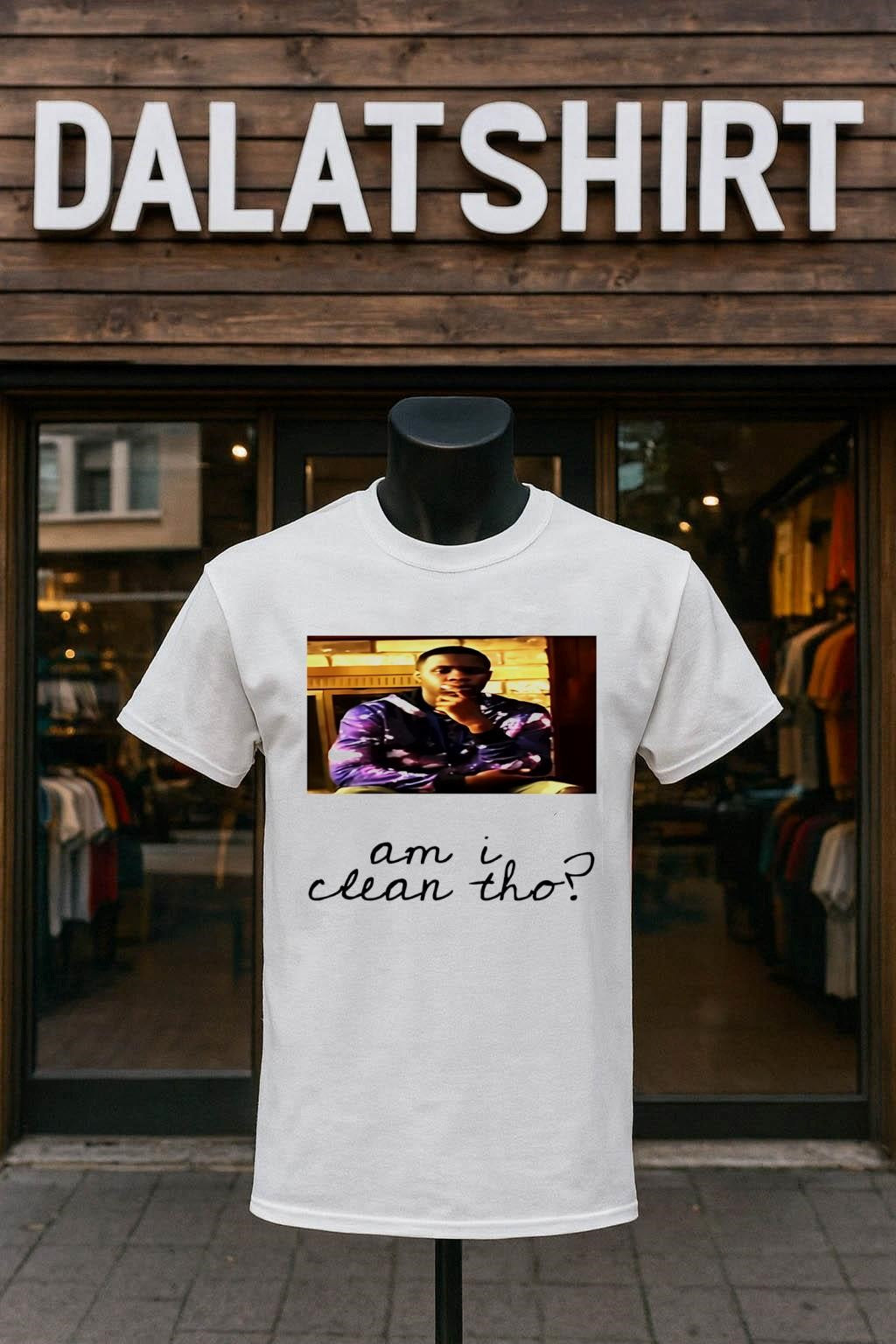 Am I Clean Tho Man Thinking - Adult & Kids T-Shirts, Sweatshirts & Hoodies apparel design preview 1