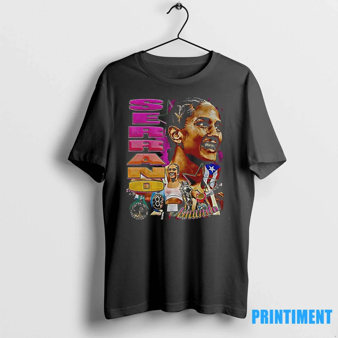 Amanda Serrano Mma Veo La Victoria Sweater - Adult & Kids T-Shirts, Sweatshirts & Hoodies apparel design preview 1